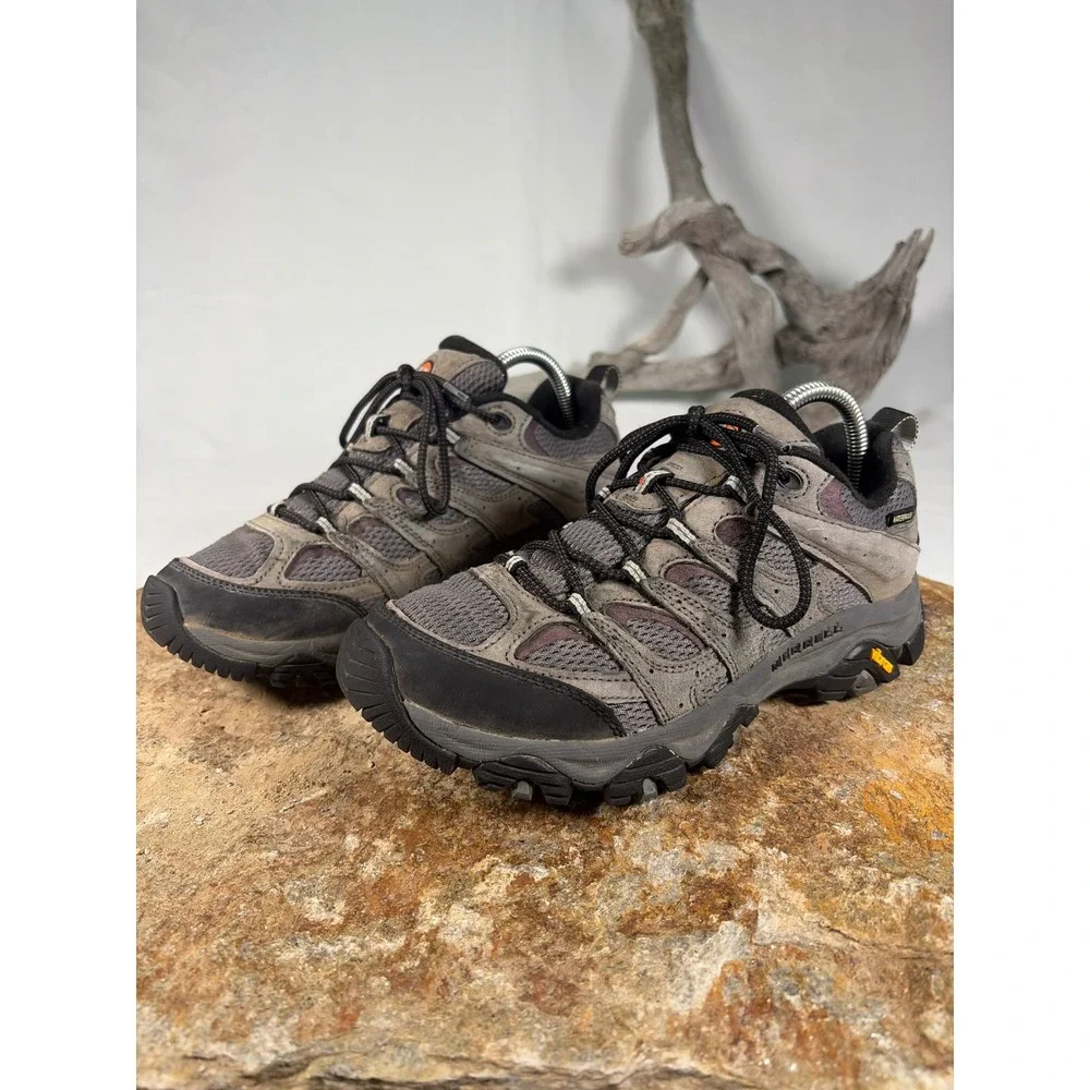 Merrell Moab 3 Waterproof Mens Hiking Shoes Grey Black J035855Z Size 8